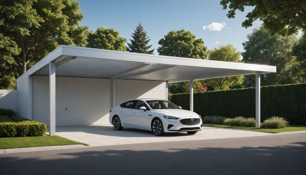 Carport en alu : abritez votre véhicule avec style et durabilité